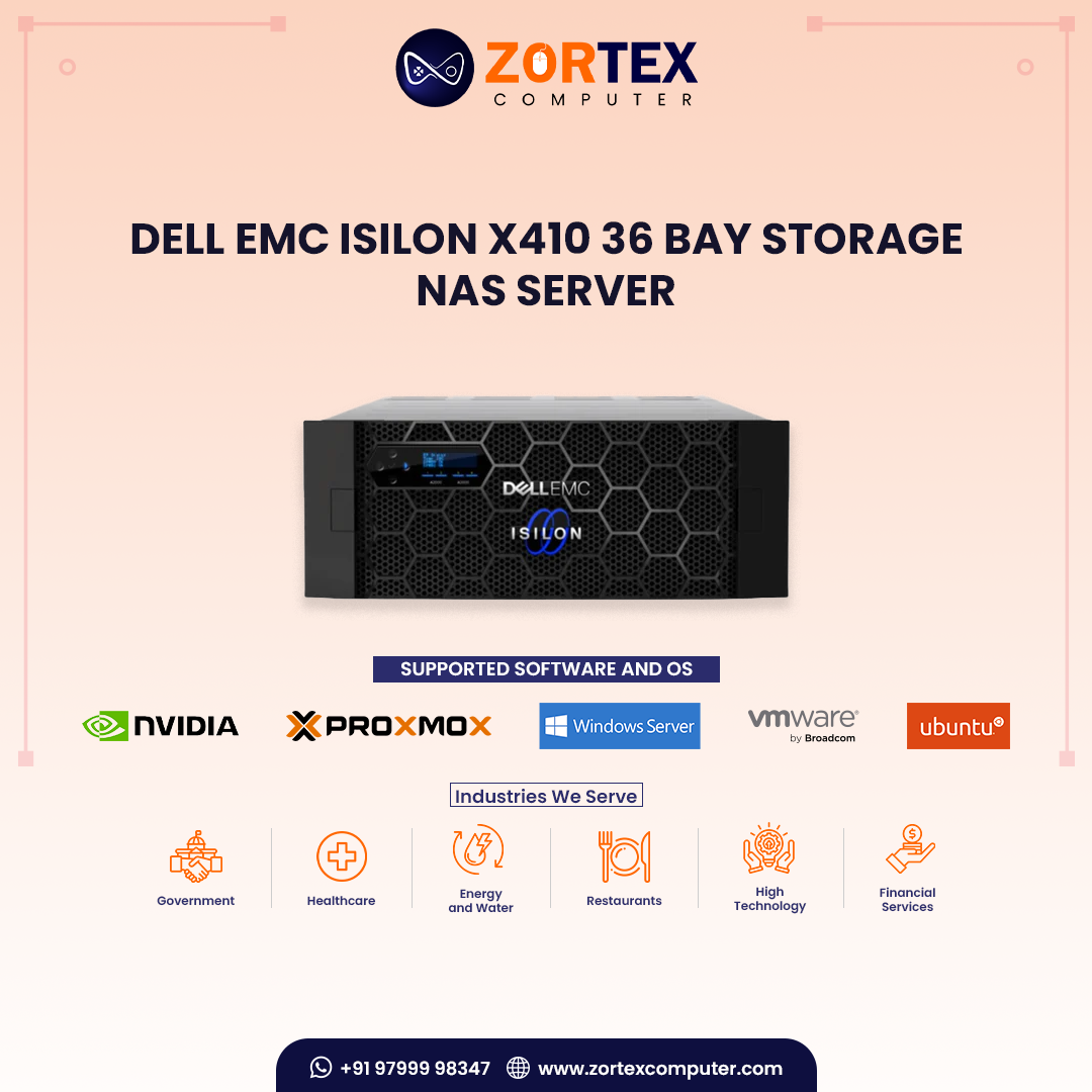 Dell EMC Isilon X410 36 Bay Storage NAS Server