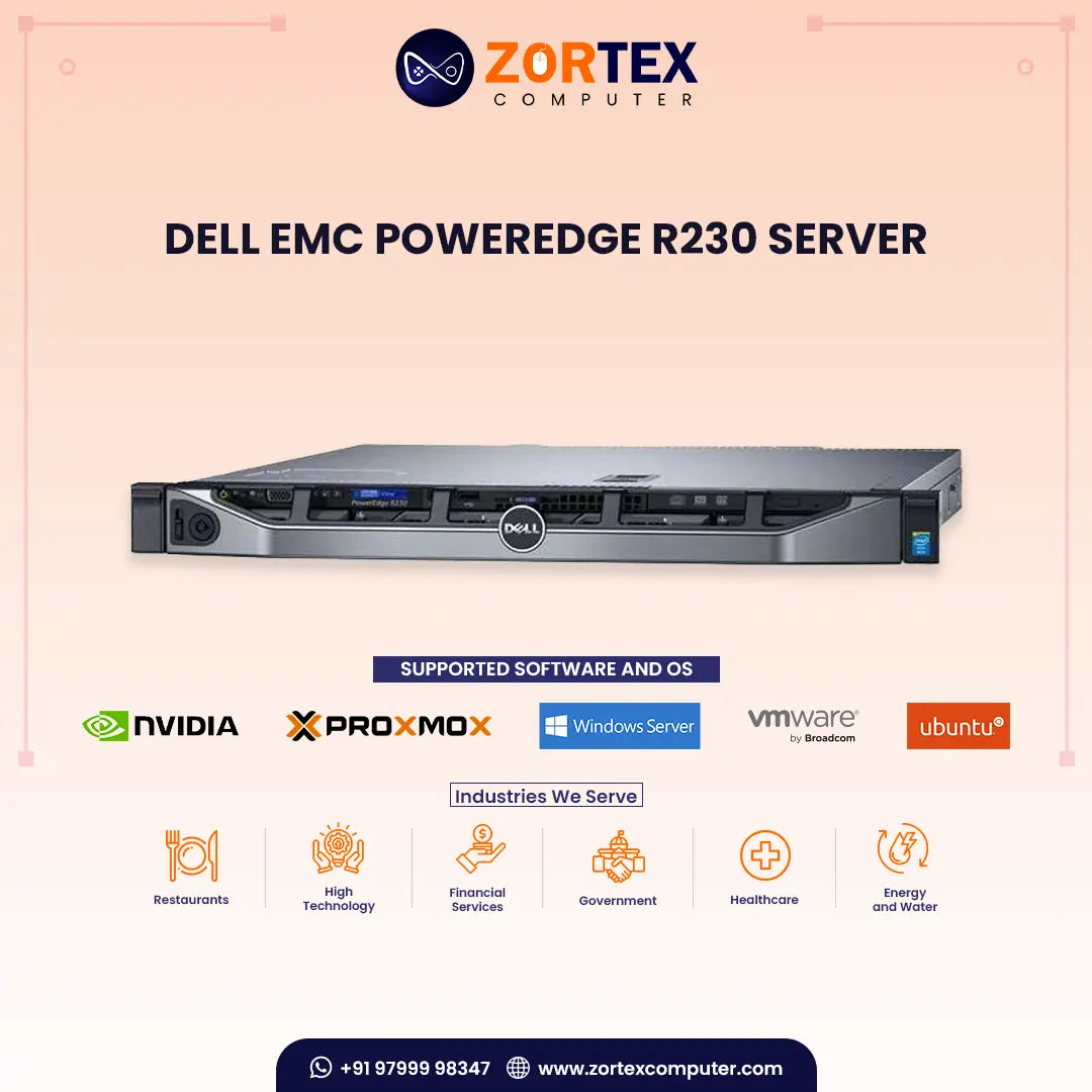 Poweredge R230 Inside Dell PowerEdge R230 Entry Level Server