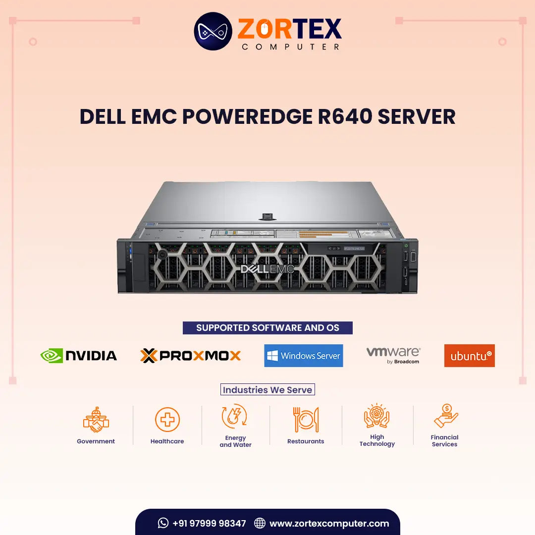 Refurbished Dell EMC PowerEdge R640 Server