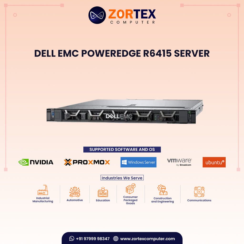Dell EMC PowerEdge R6415 Server