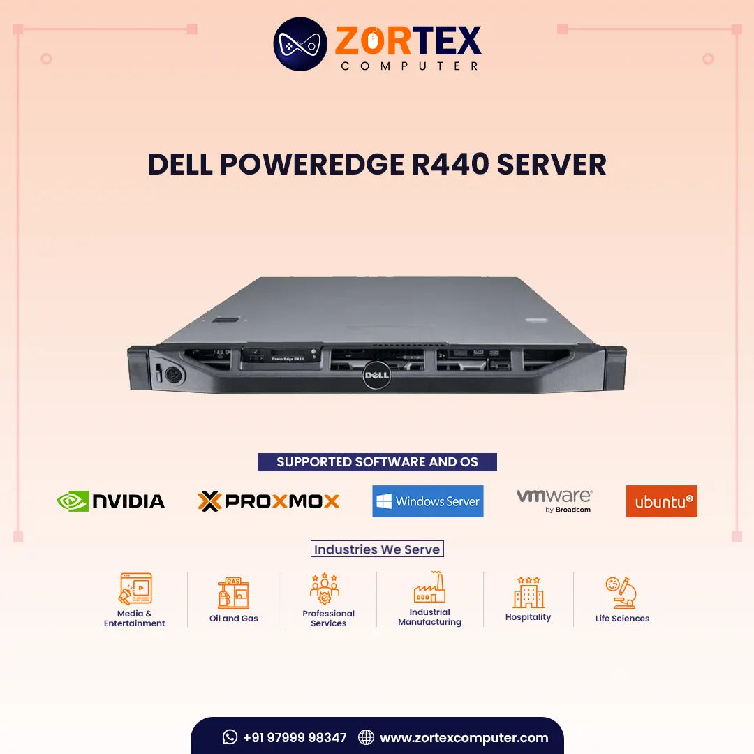 Refurbished Dell PowerEdge R440 Server