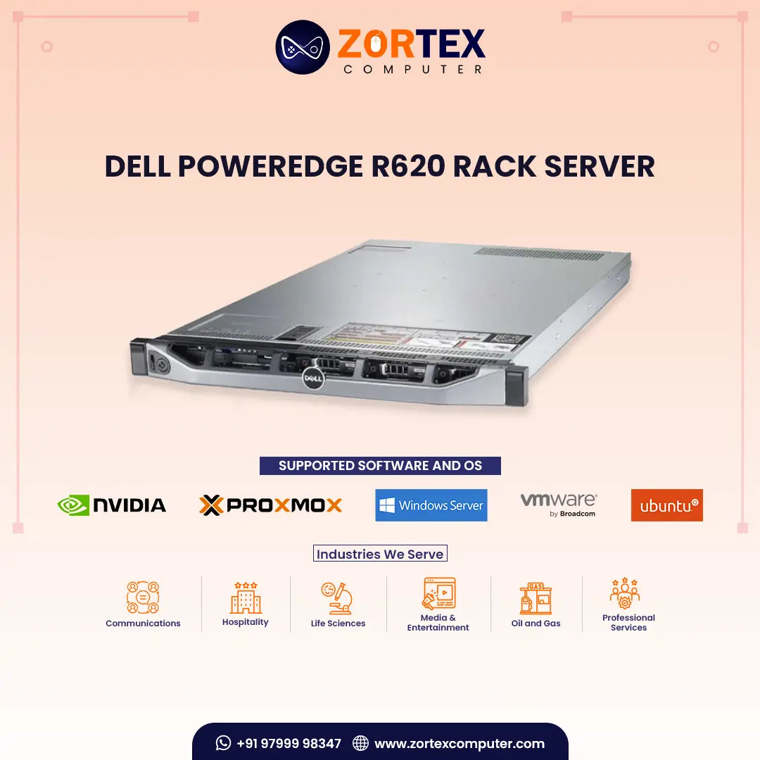 Refurbished Dell PowerEdge R620 Rack server