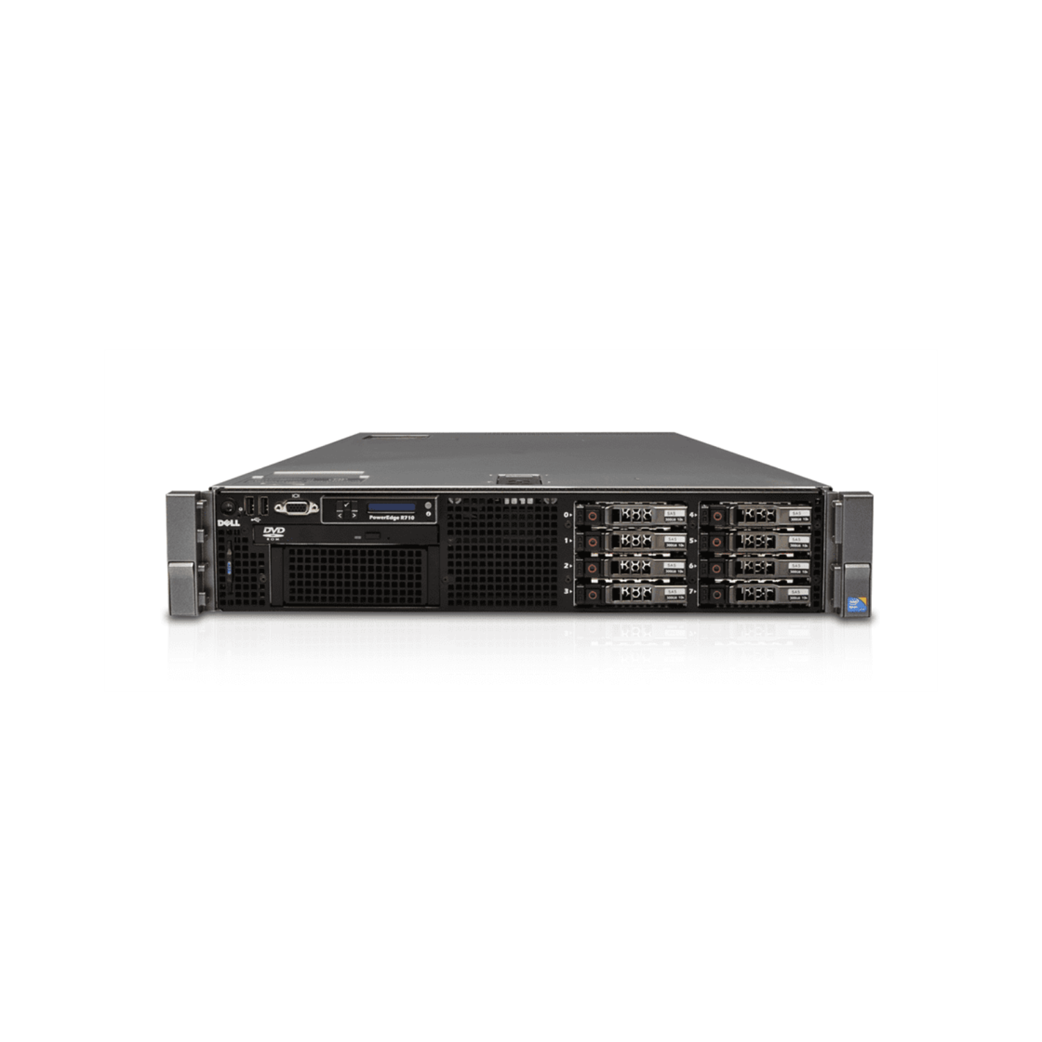 Dell PowerEdge R710 2.5” 8 Bays Server Back