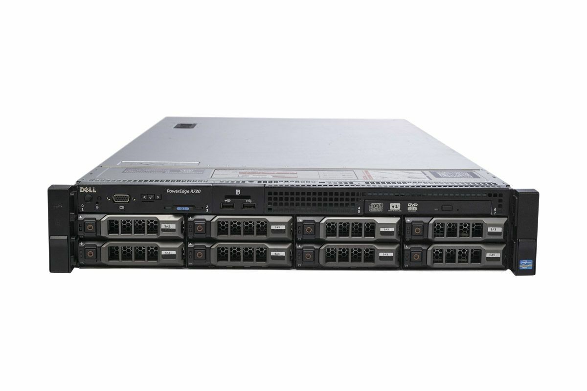 Dell PowerEdge R720 Server 16 SFF Back