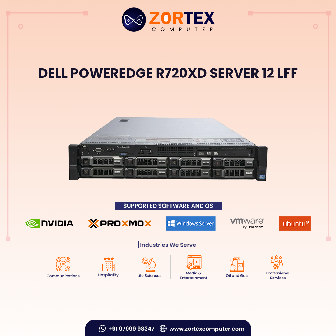 Dell PowerEdge R720xd Server 12 LFF