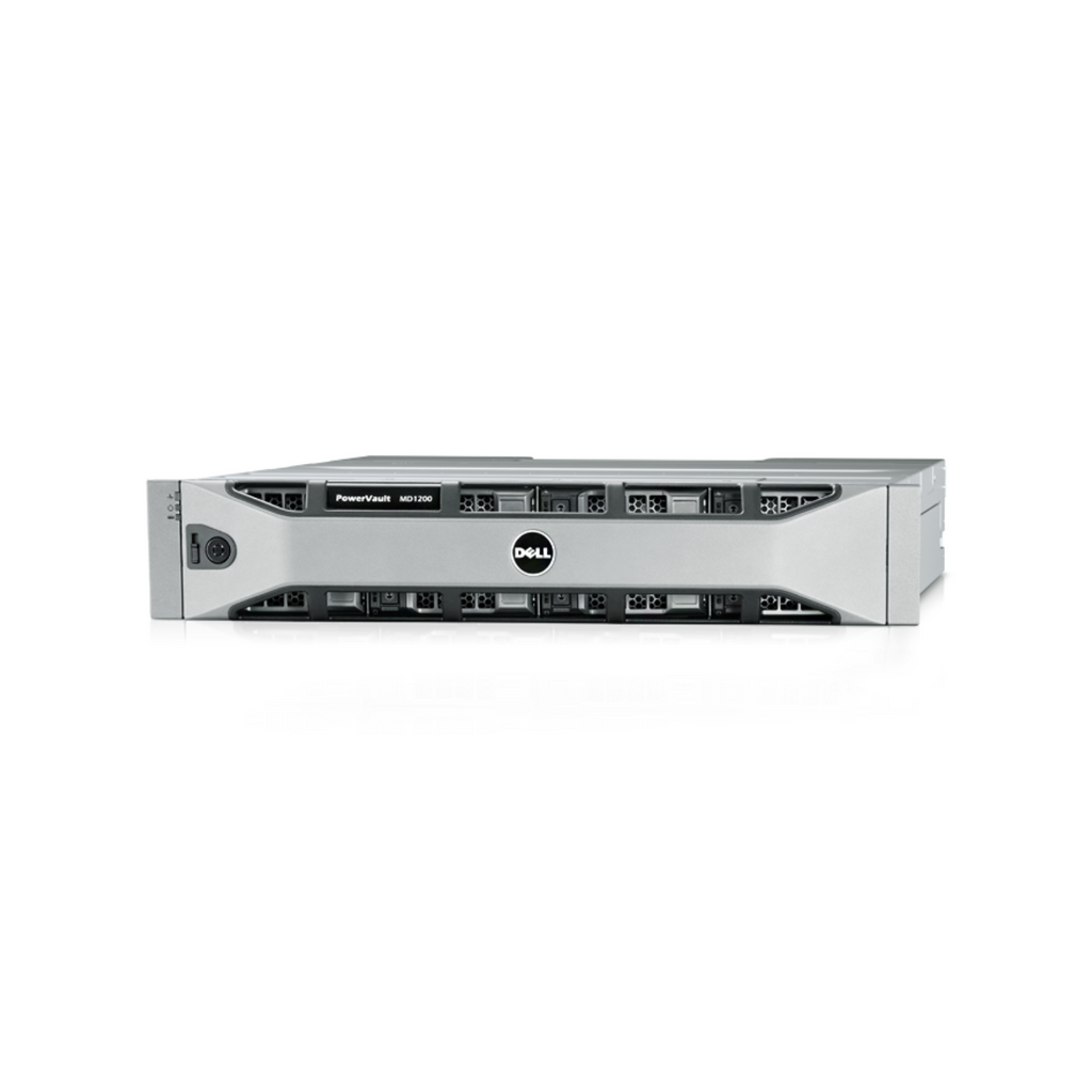 Dell PowerVault MD1200 Storage Server Front