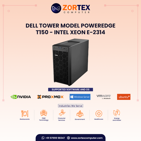 Dell Tower Model PowerEdge T150 - INTEL XEON E-2314