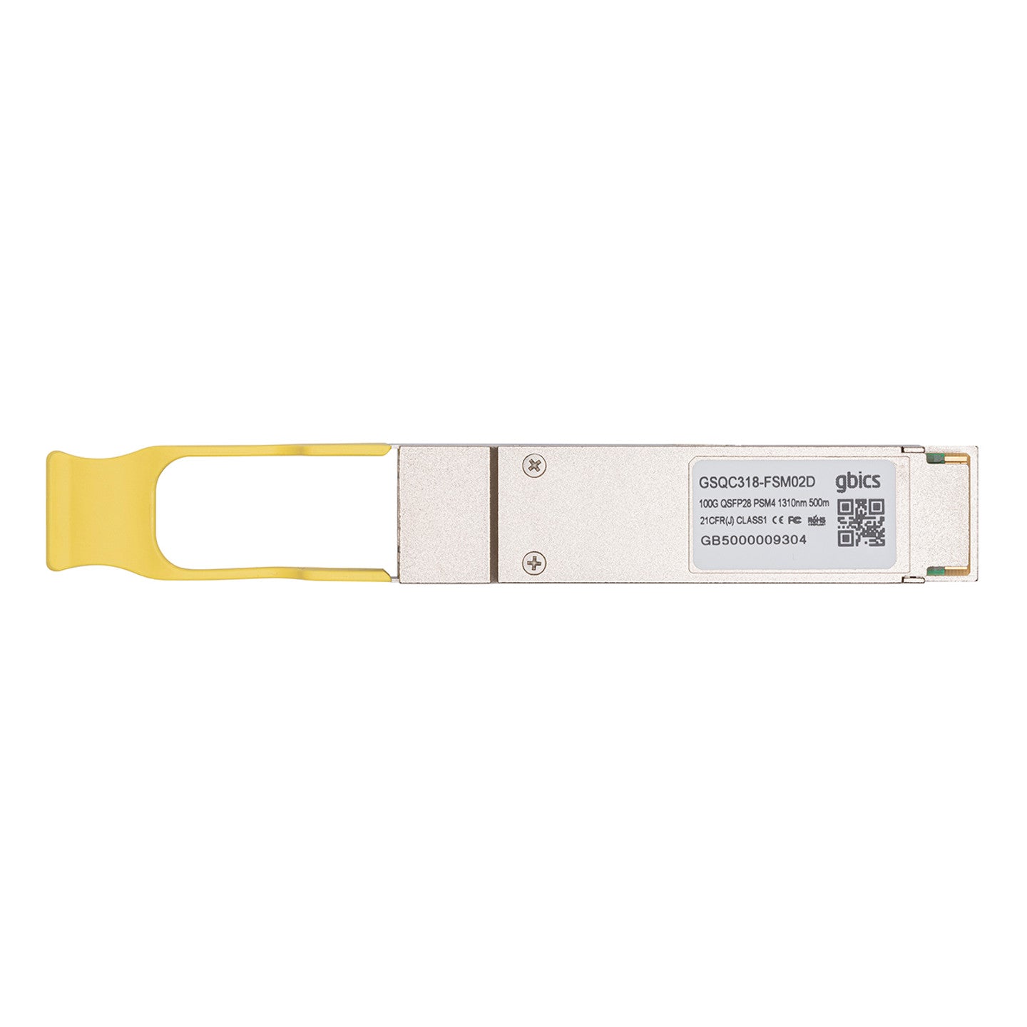 100GBASE-PSM4 Codable QSFP28 1310nm 500m DOM Transceiver Module