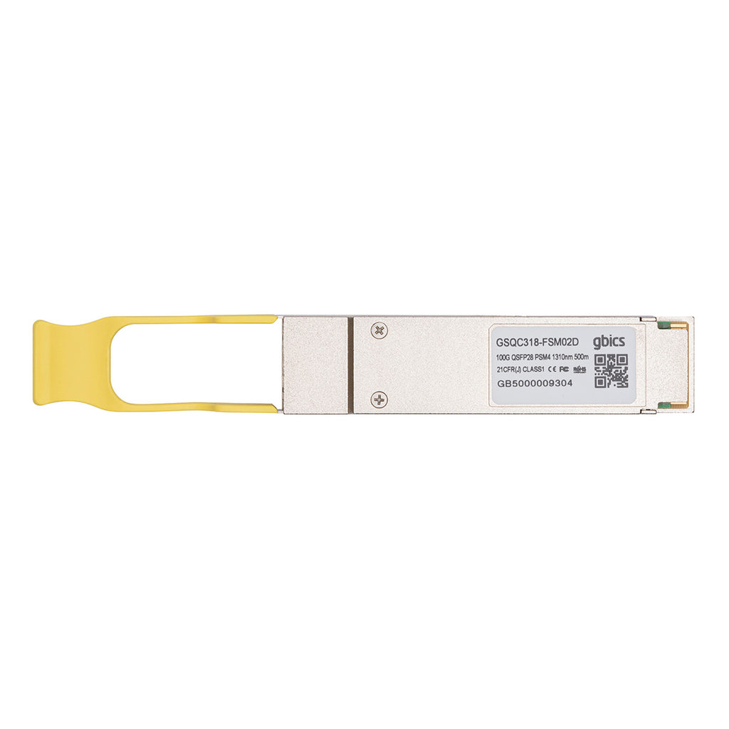 100GBASE-PSM4 Codable QSFP28 1310nm 500m DOM Transceiver Module