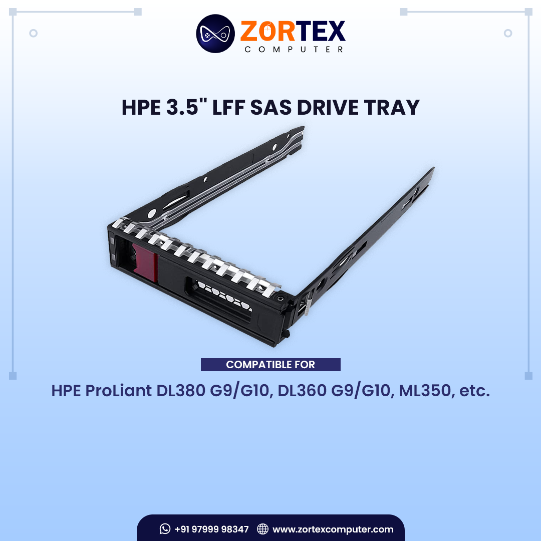 HPE 3.5" LFF SAS Drive Tray Caddy