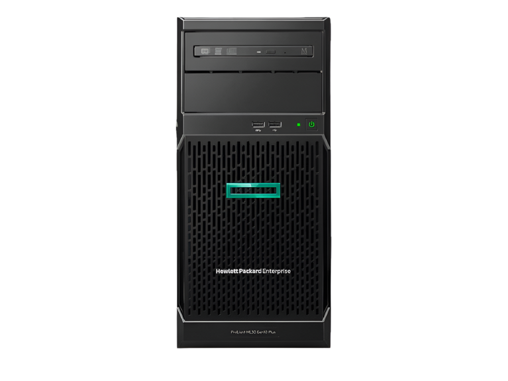 HPE ML30 Gen10+ 4LFF NHP CTO Server Front