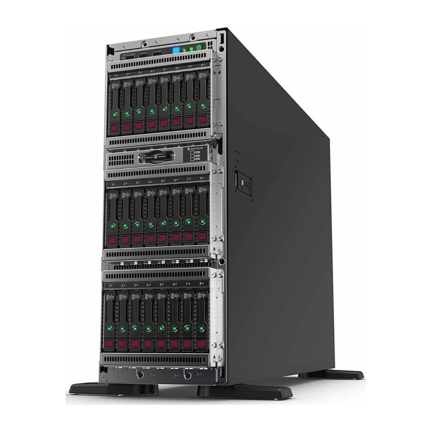 HPE ML350 Gen10 4210R Tower Server Side