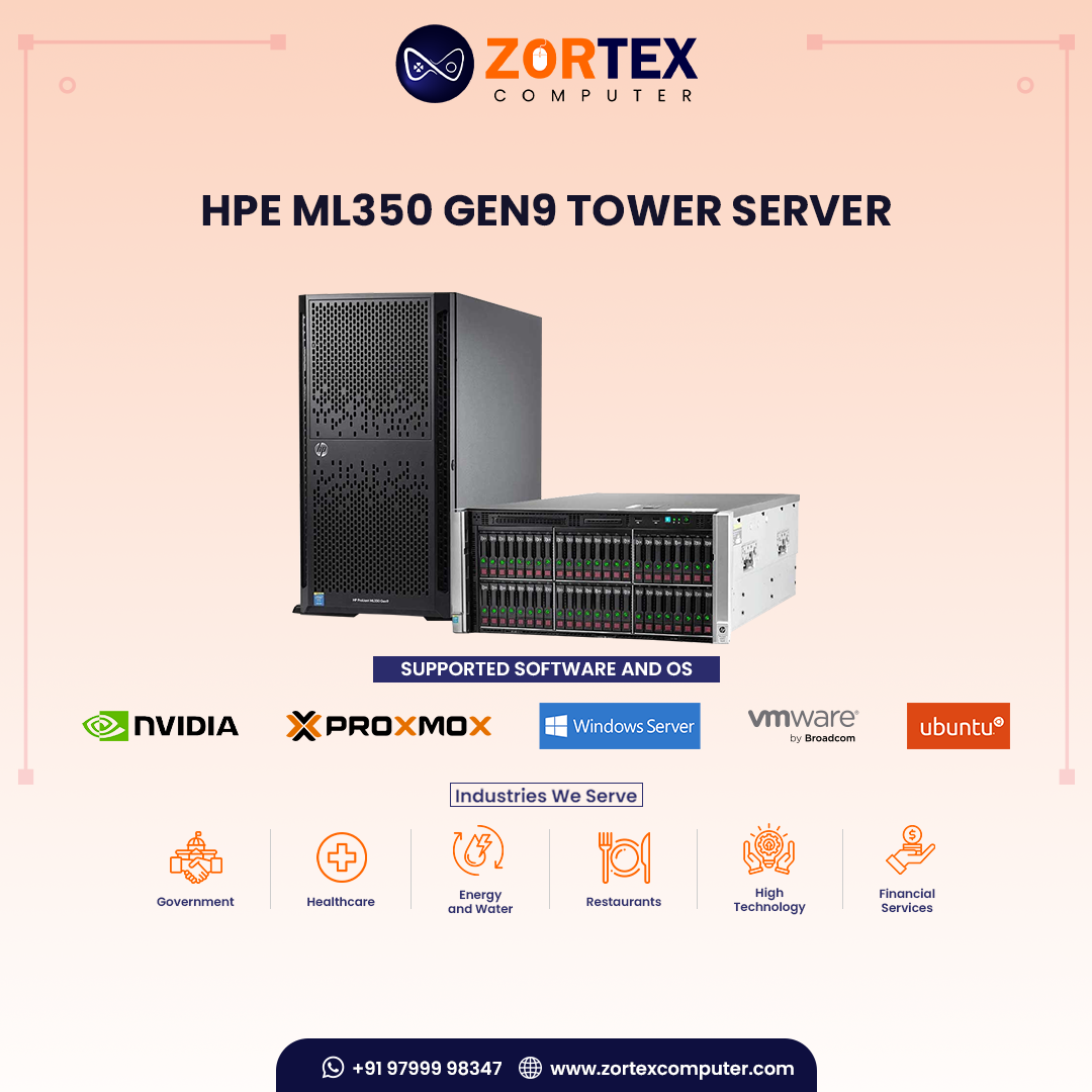 HPE ML350 Gen9 Tower Server