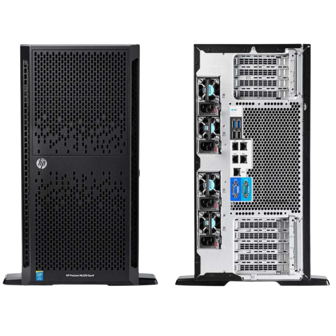 HPE ML350 Gen9 Tower Server Back