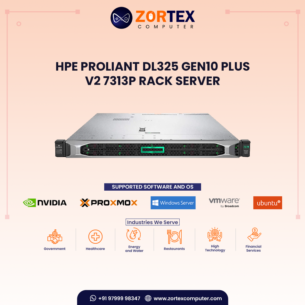 HPE ProLiant DL325 Gen10 Plus v2 7313P Rack Server