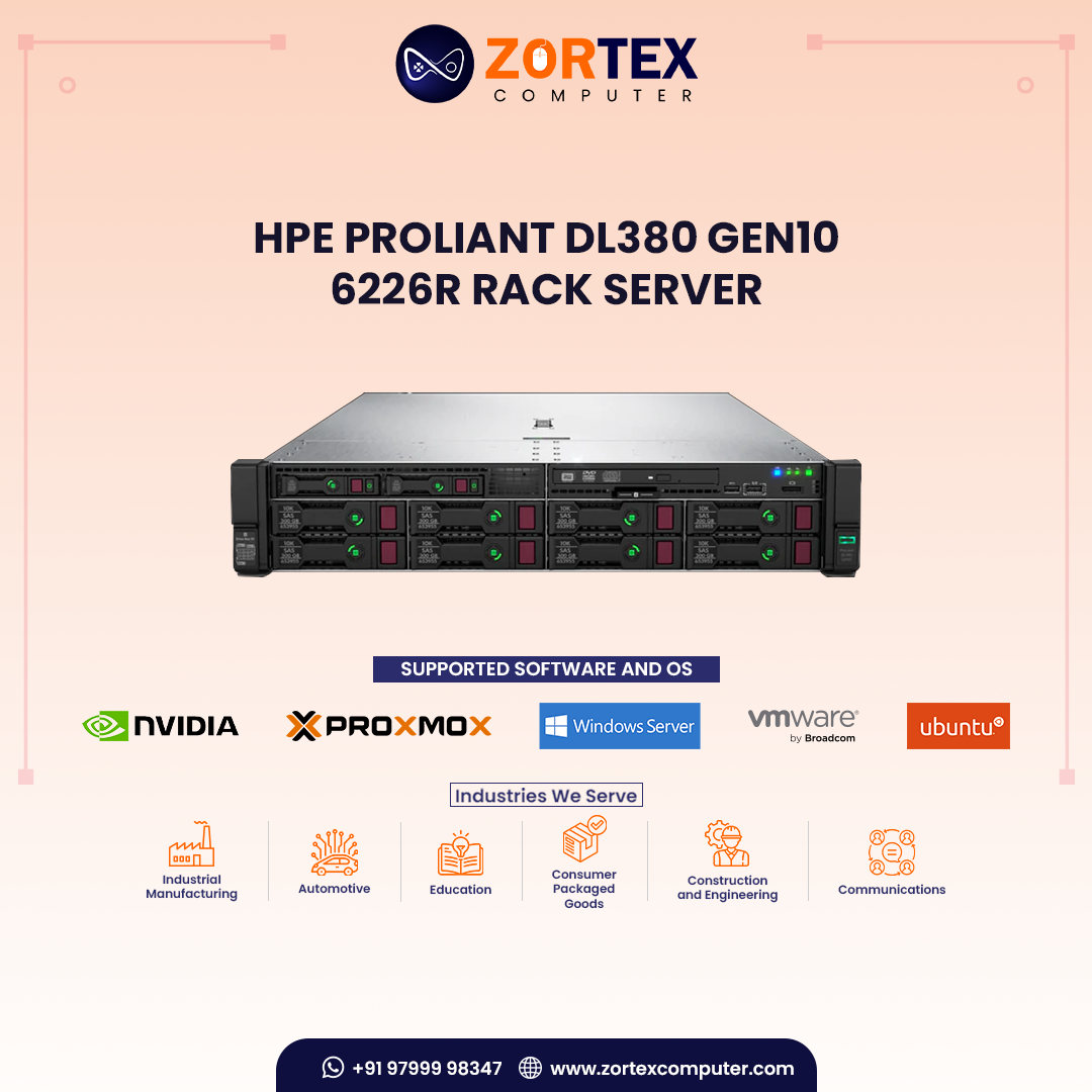 HPE ProLiant DL380 Gen10 6226R Rack Server