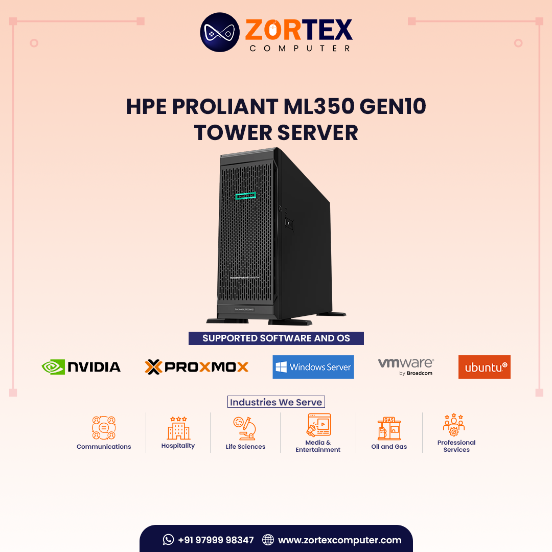 HPE ProLiant ML350 Gen10 Tower Server