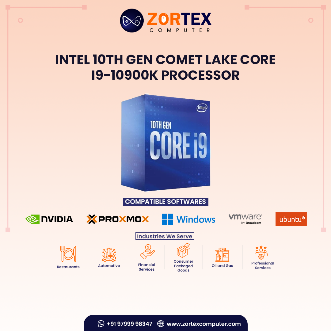 Intel 10th Gen Comet Lake Core i9-10900K Processor