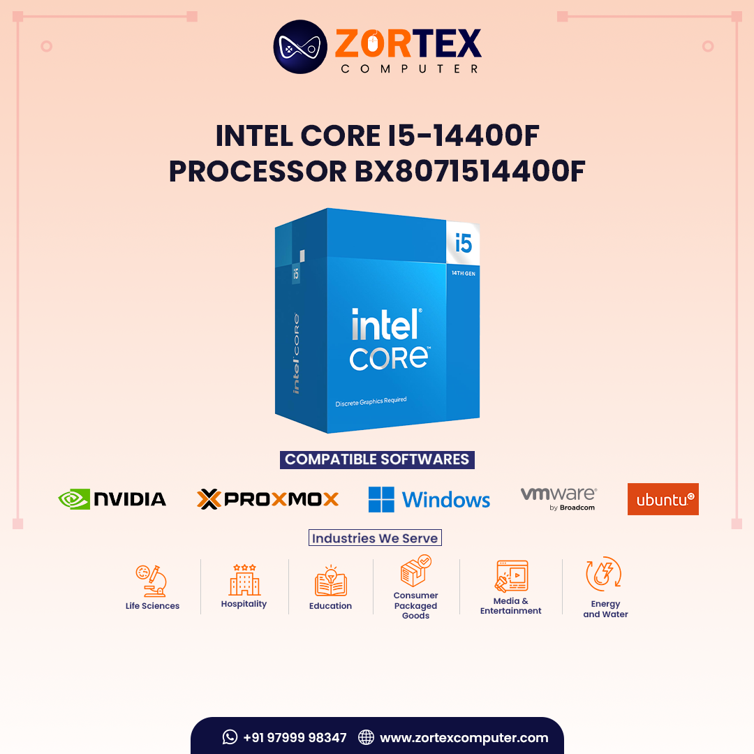 Intel Core I5-14400F Processor BX8071514400F