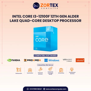 Intel Core i3-12100F 12th Gen Desktop Processor