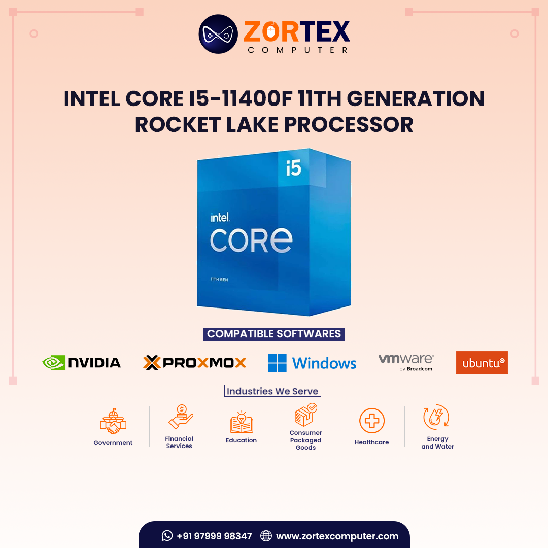 Intel Core i5-11400F 11th Generation Rocket Lake Processor