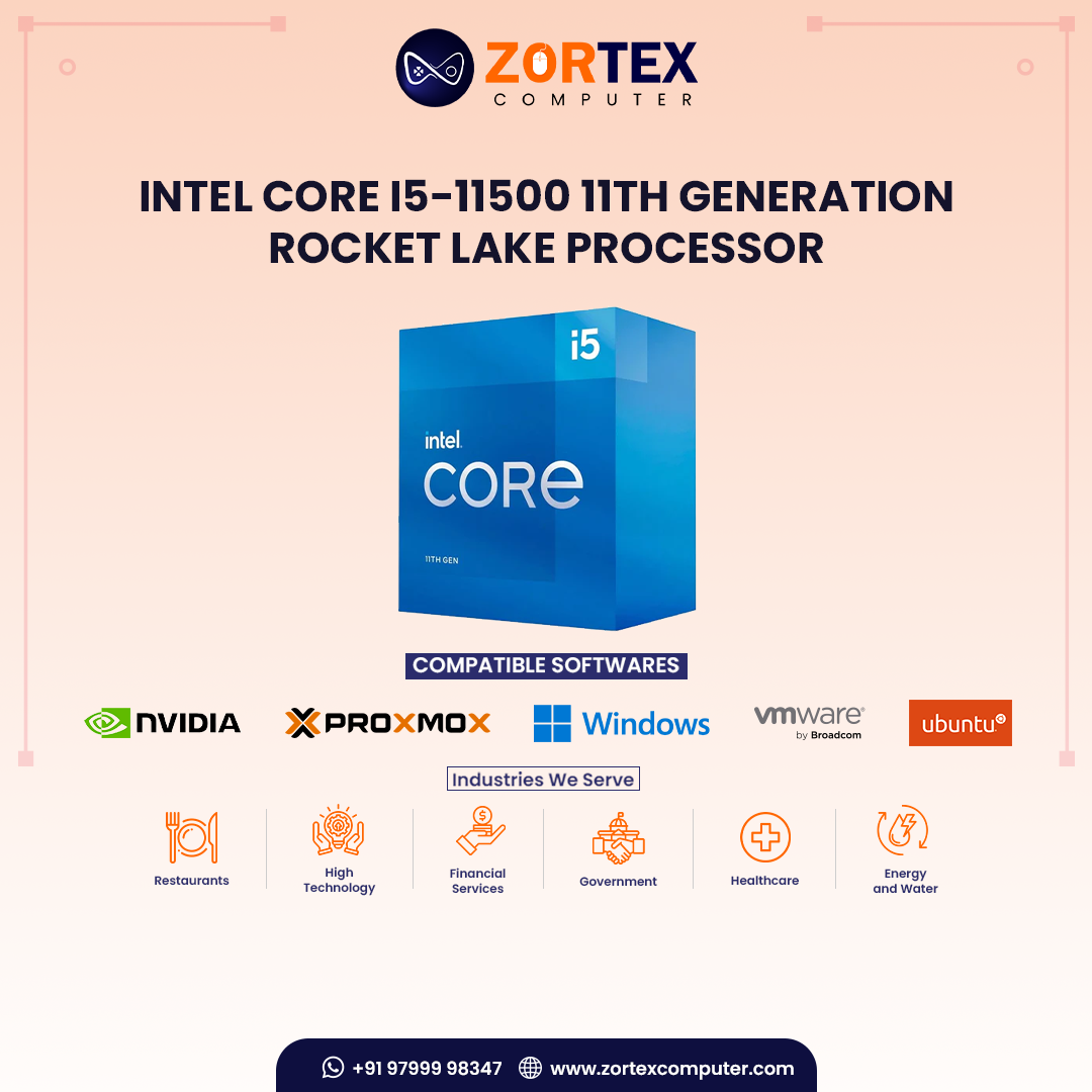 Intel Core i5-11500 11th Generation Rocket Lake Processor