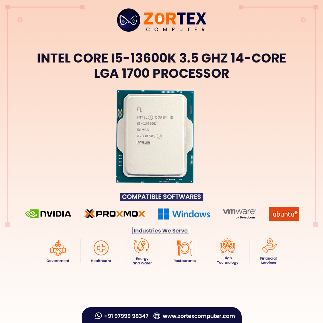 Intel Core i5-13600K 3.5 GHz 14-Core LGA 1700 Processor