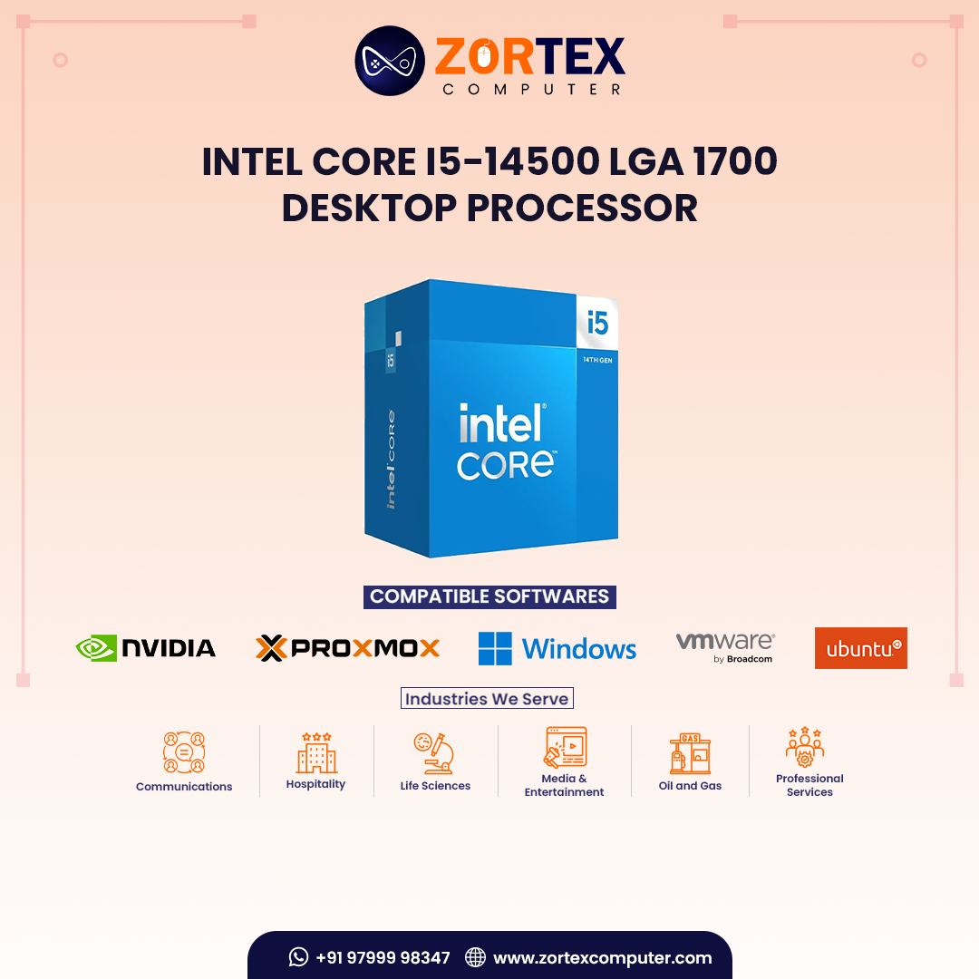 Intel Core i5-14500 LGA 1700 Desktop Processor