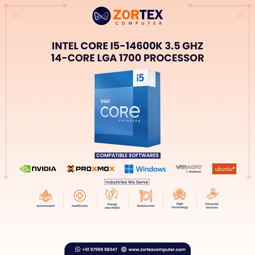 Intel Core i5-14600K 3.5 GHz 14-Core LGA 1700 Processor