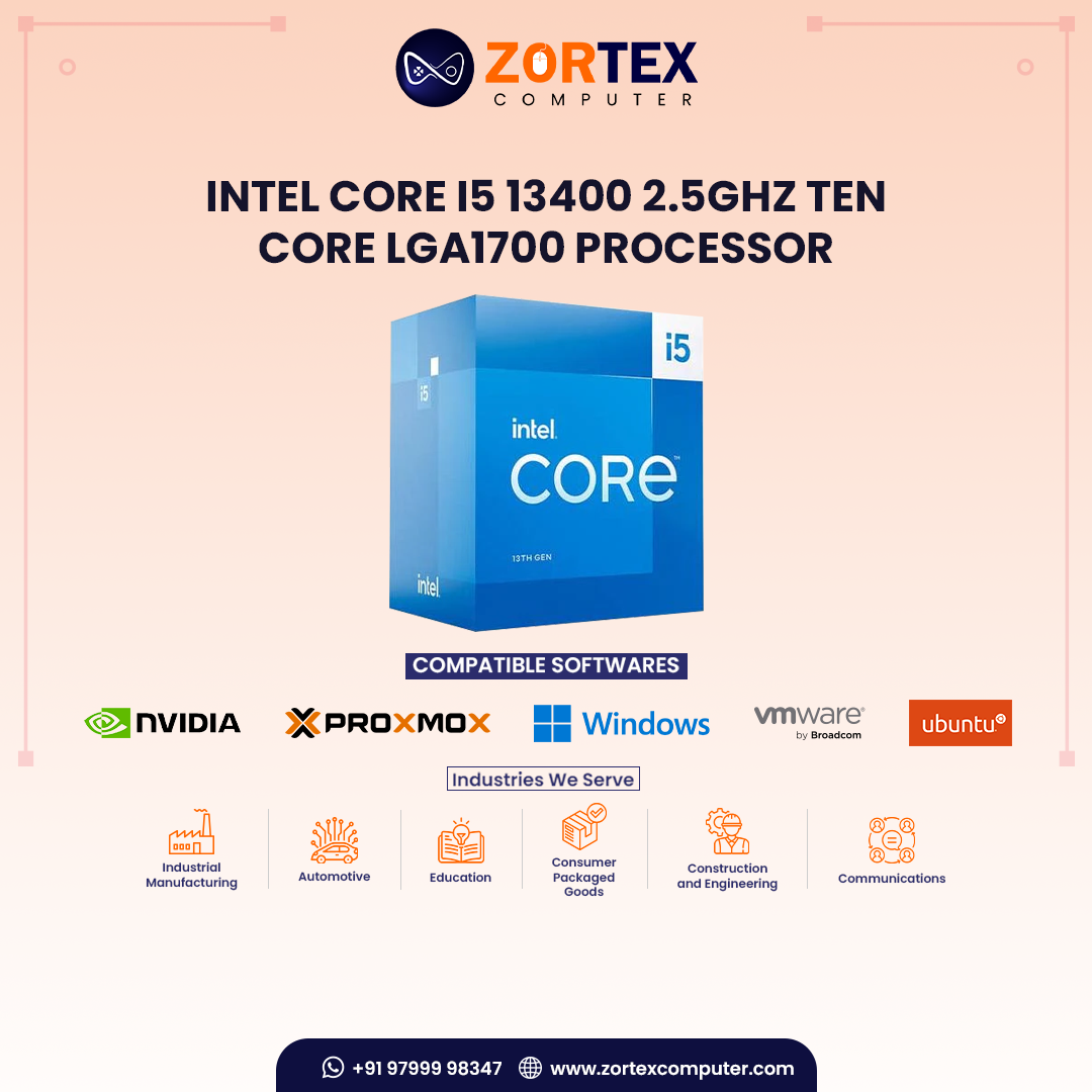 Intel Core i5 13400 2.5GHz Ten Core LGA1700 Processor