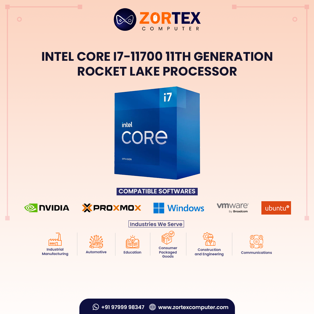 Intel Core i7-11700 11th Generation Rocket Lake Processor