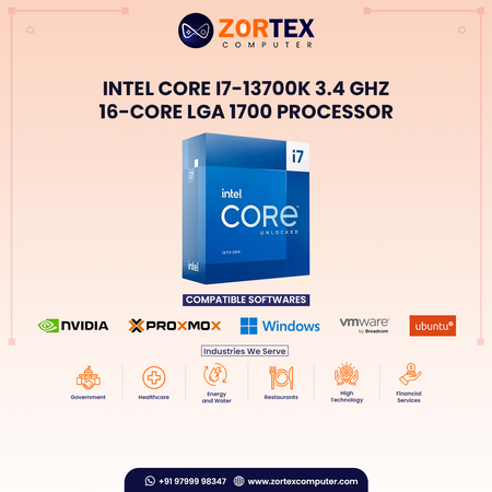 Intel Core i7-13700K 3.4 GHz 16-Core LGA 1700 Processor