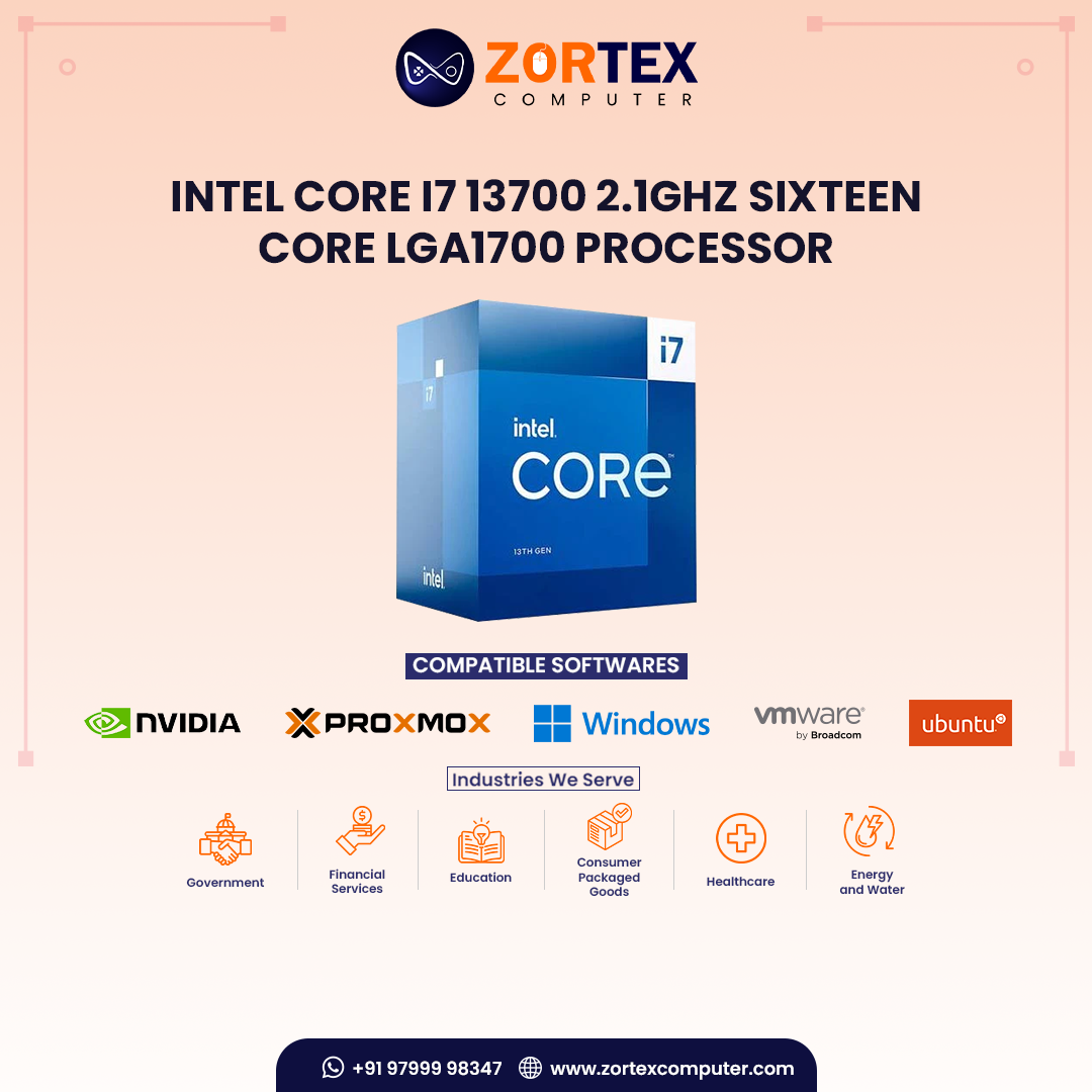 Intel Core i7 13700 2.1GHz Sixteen Core LGA1700 Processor