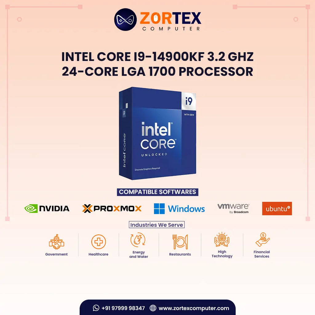 Intel Core i9-14900KF 24-Core LGA1700 Processor Intel Core i9-14900KF 24-Core LGA1700 Processor