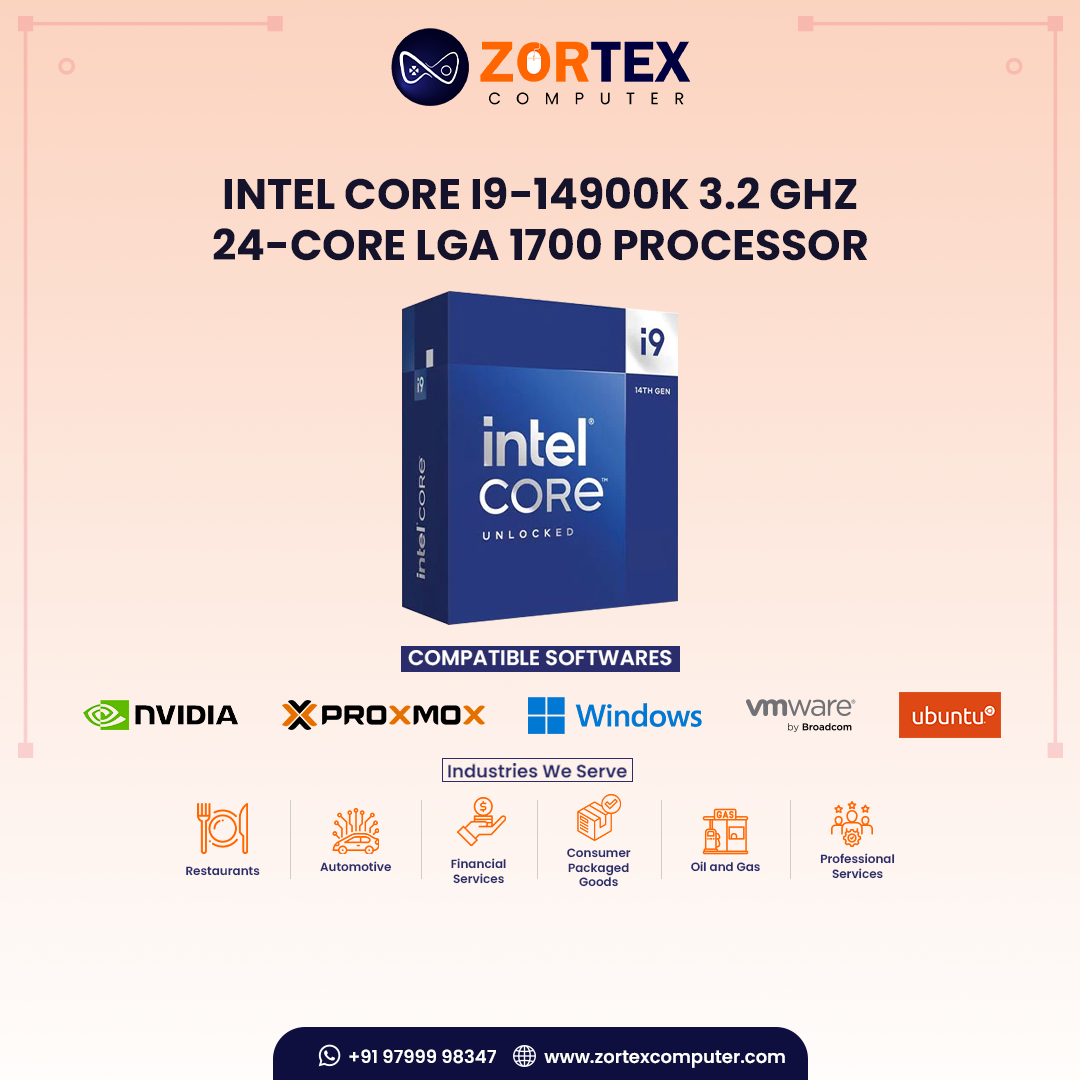 Intel Core i9-14900K 3.2 GHz 24-Core LGA 1700 Processor