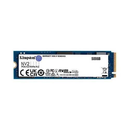 Kingston NV2 500GB PCIe M.2 NVMe Gen4 SSD SNV2S/500G