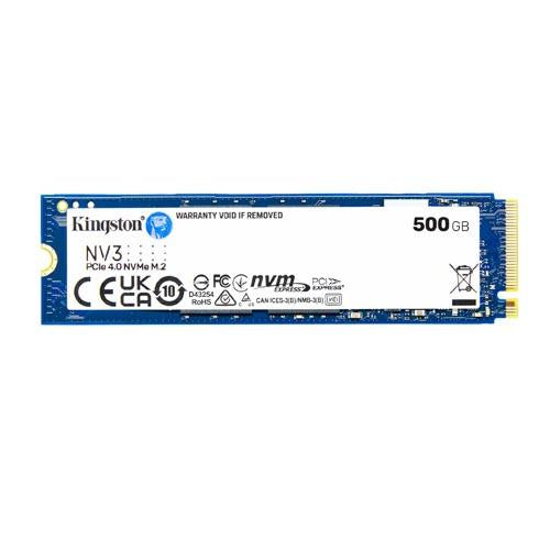 Kingston NV3 500GB Gen4x4 M.2 Internal SSD SNV3S/500G
