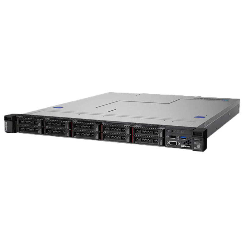 Lenovo Rack (1U) Server SR250 - Intel Xeon E-2124