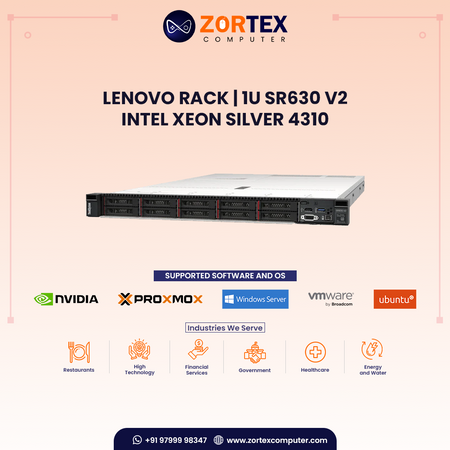 Lenovo Rack | 1U SR630 v2 Intel Xeon Silver 4310