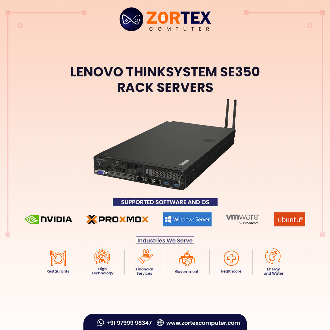 Lenovo ThinkSystem SE350 Rack Servers