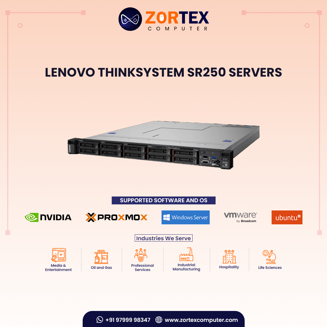 Lenovo ThinkSystem SR250 Servers