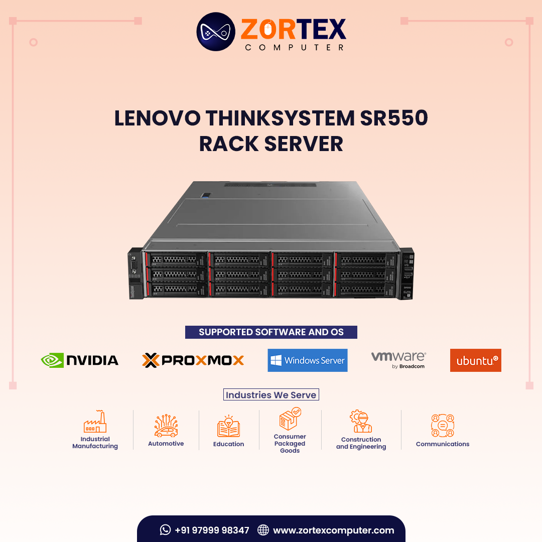 Lenovo ThinkSystem SR550 Rack Server