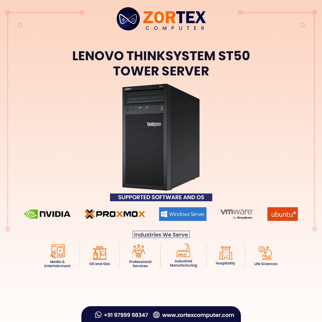 Lenovo ThinkSystem ST50 Tower Server