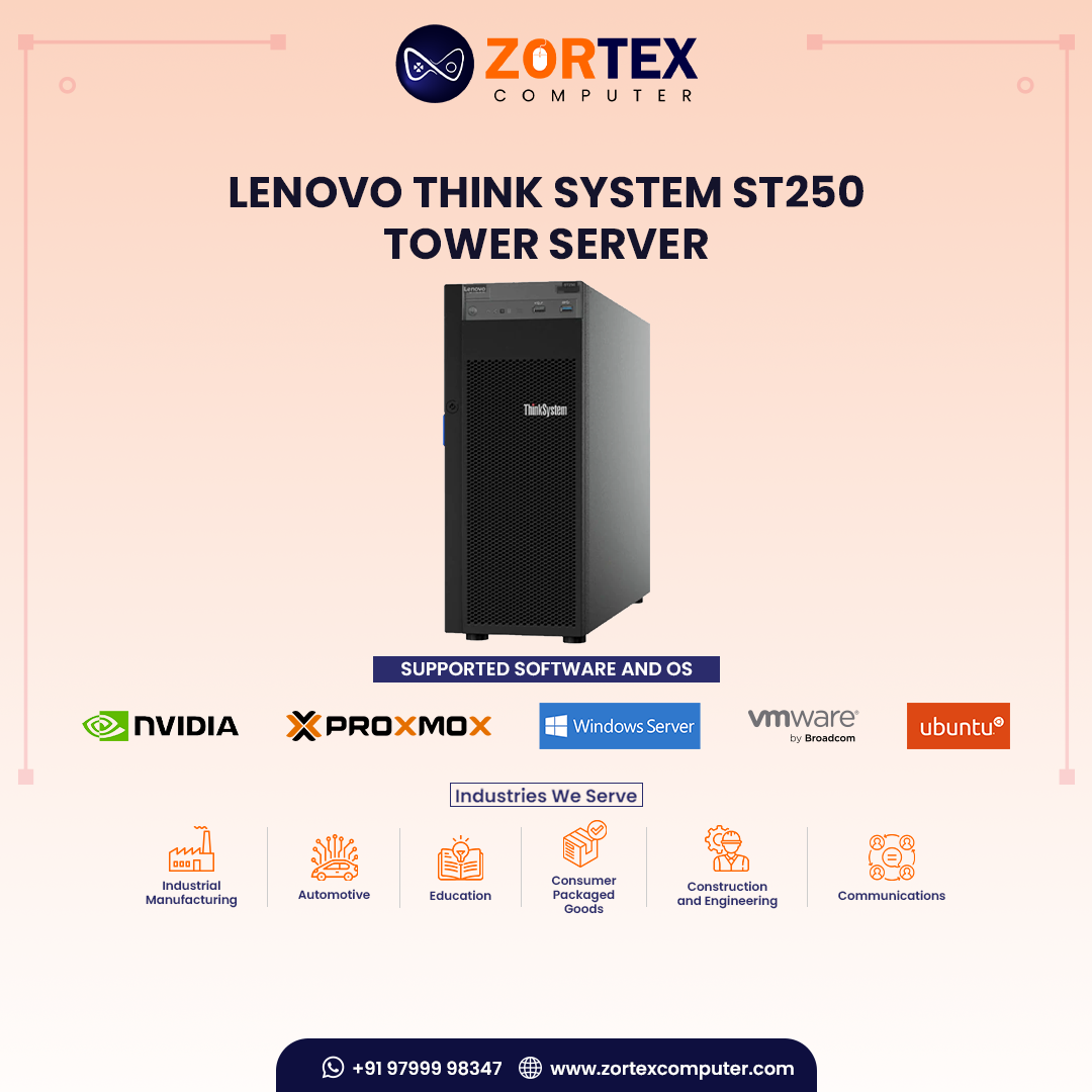 Lenovo Think System ST250 Tower Server