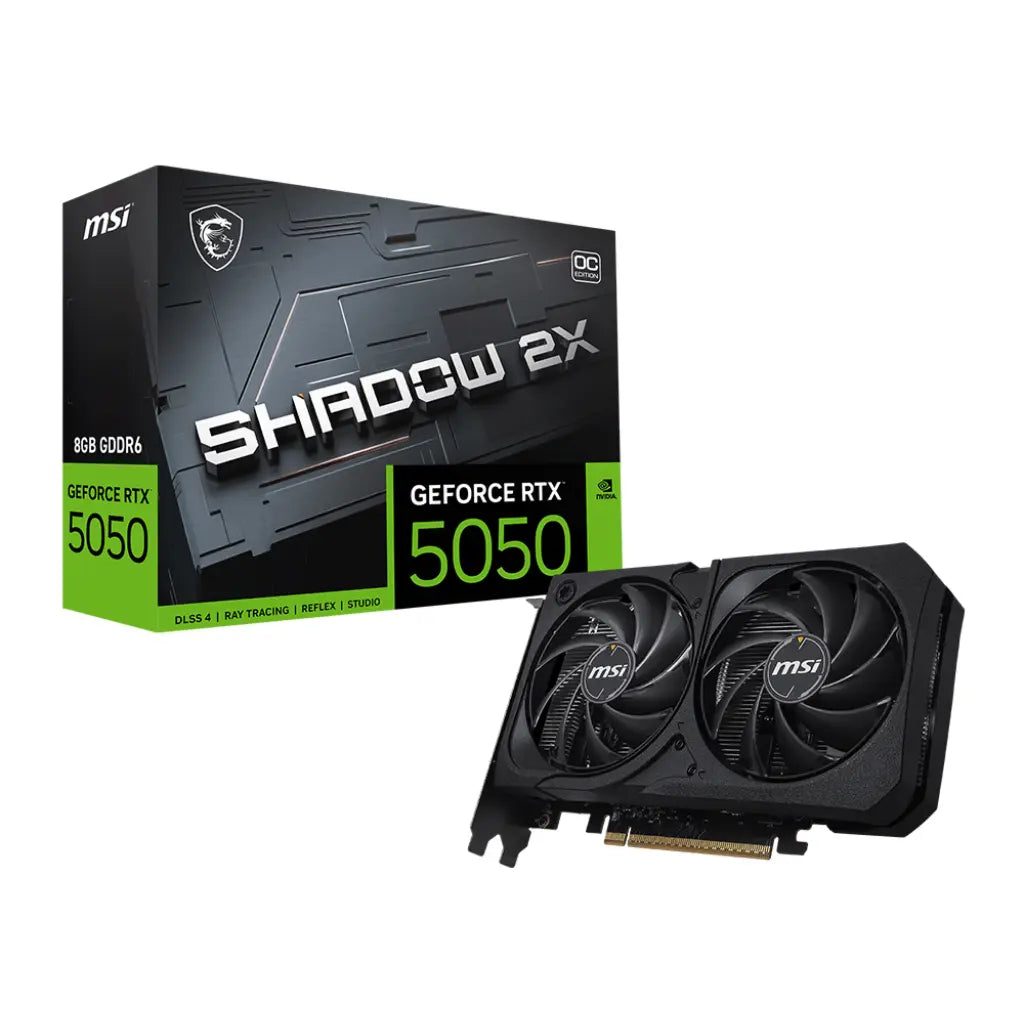 MSI GeForce RTX 5050 8G SHADOW 2X OC
