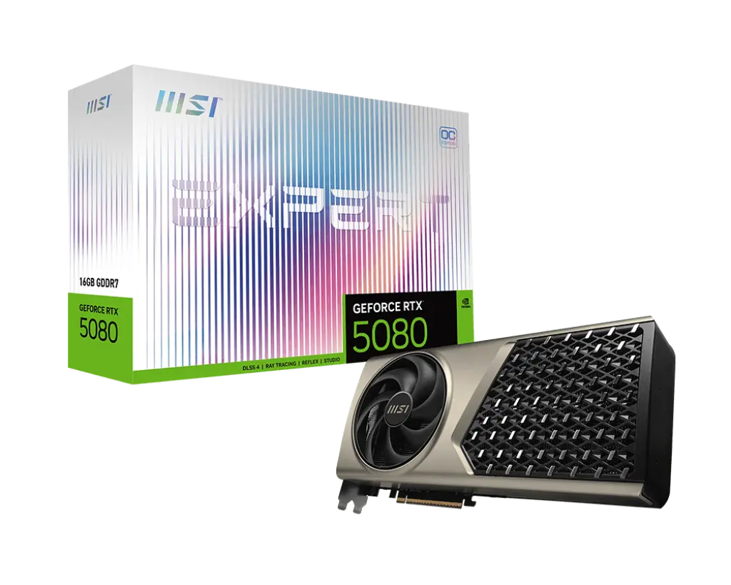 MSI GeForce RTX 5080 16G EXPERT OC