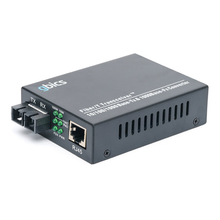 GMC-1G-RJSCSM20  - 10/100/1000BASE-T RJ45 to 1000BASE SMF SC 20km Media Converter