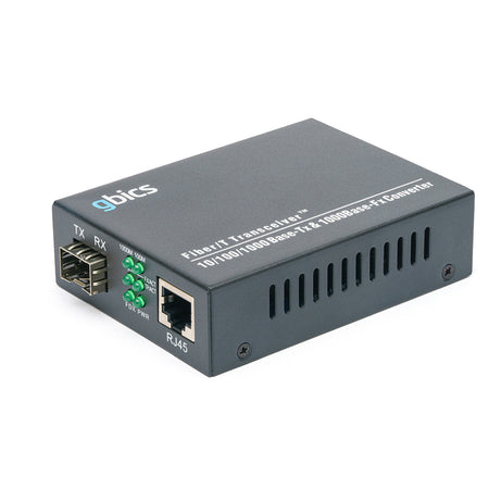 GMC-1G-RJSFP - 10/100/1000BASE-T RJ45 to 1000BASE-SX/LX SFP Media Converter