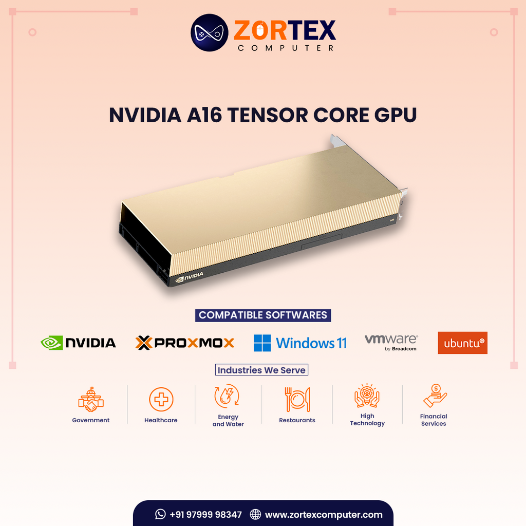 NVIDIA A16 Tensor Core GPU