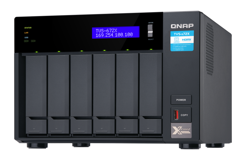 QNAP TVS-672X-i3-8G